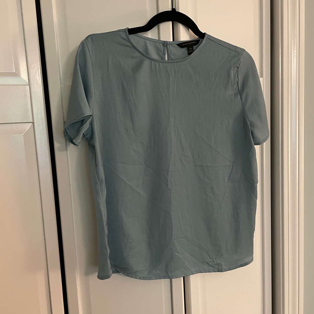 Banana Republic Short Sleeve Blouse